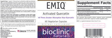 Bioclinic Naturals EMIQ 60vc