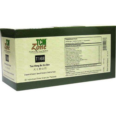 TCM Zone Tian Wang Bu Xin Dan T168G (Emperor's Special Formula to the Tonify Heart) 42 packets