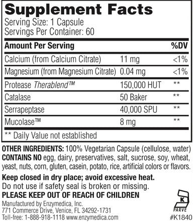 EnzyMedica Enzyme Defense 120c