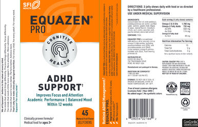 SFI Health Equazen ADHD Support 45 Jelly Chews