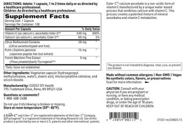 SFI Health Ester-C Bio 100c