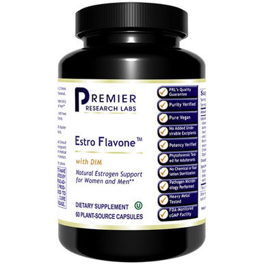 Premier Research Labs Estro Flavone 60 plant-source capsules