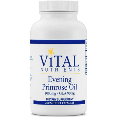 Vital Nutrients Evening Primrose 250 softgel capsules