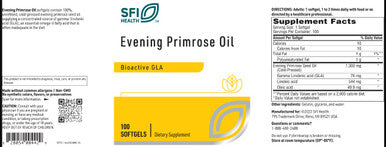 SFI Health Evening Primrose Oil 100sg