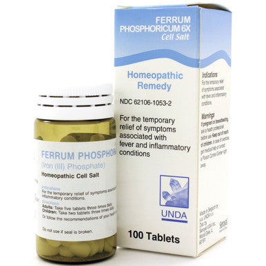 UNDA Ferrum Phosphoricum 6x 100 Tablets