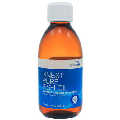 Pharmax Finest Pure Fish Oil Natural Strawberry flavor 6.8 oz