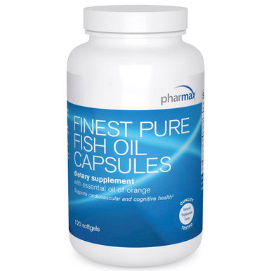 Pharmax Finest Pure Fish Oil Capsules 120 softgels