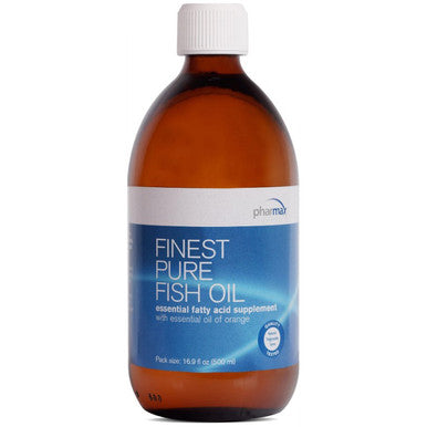 Pharmax Finest Pure Fish Oil with essential oil of Orange 16.9 oz.