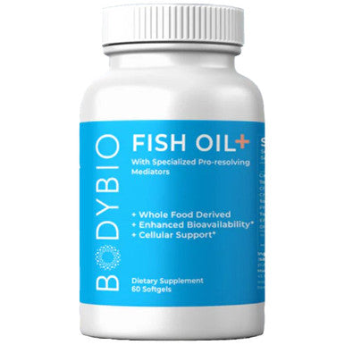 BodyBio Fish Oil+ 60sg