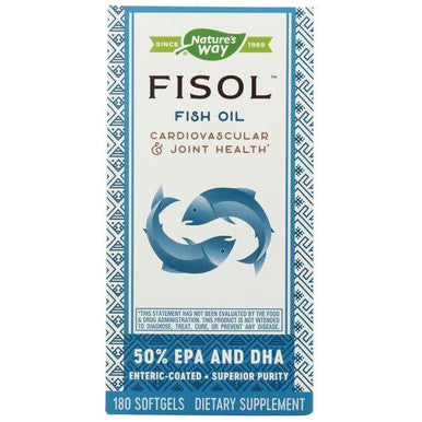 Natures Way Fisol Fish Oil 180sg