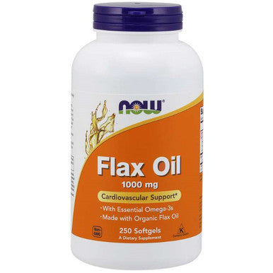 Now Foods Flax Oil 1000mg 250sg