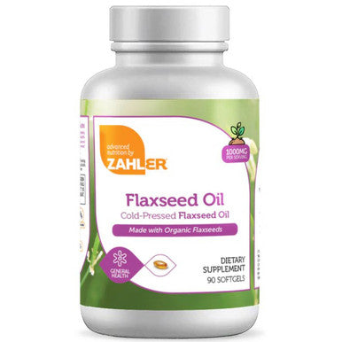 Advanced Nutrition by Zahler Flax Seed Oil 90c