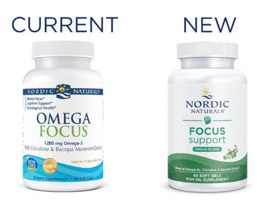 Nordic Naturals Focus Support (formerly Omega Focus) 60sg