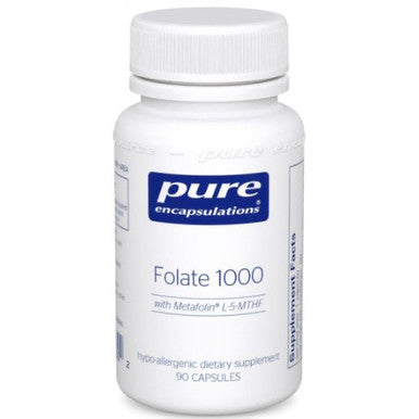 Pure Encapsulations Folate 1000mcg 90c