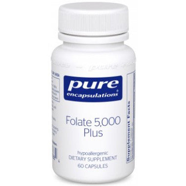 Pure Encapsulations Folate 5,000 Plus 60c