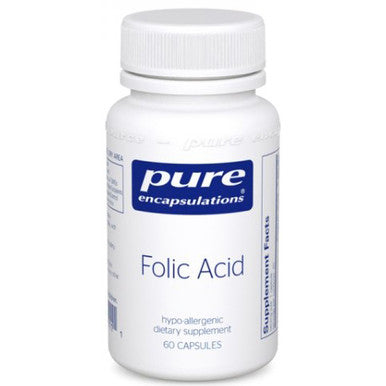 Pure Encapsulations Folic Acid 60c