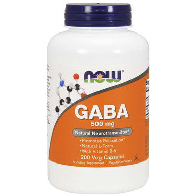 Now Foods GABA 500mg 200vc