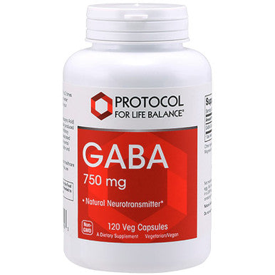 Protocol for Life Balance GABA 750mg 120vc