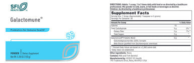 SFI Health Galactomune Powder 5.3 oz (150g)