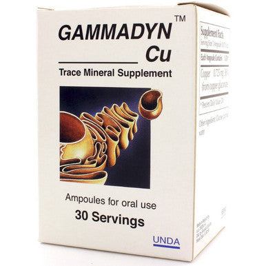 UNDA Gammadyn Cu 30 ampoules