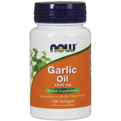 Now Foods Garlic Oil 1,500mg 100sg