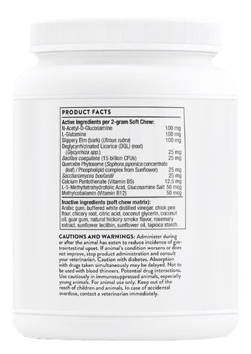 Thorne Vet Gut Health Formula (formerly Gastriplex) 180 soft chews