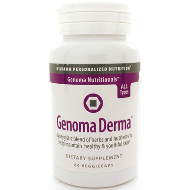 D'Adamo Personalized Nutrition Genoma Derma 60c