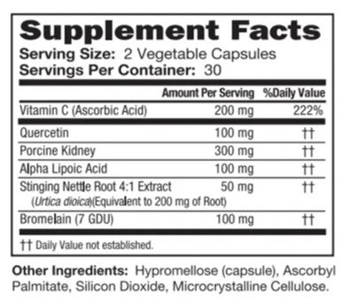 Neurobiologix Gut Histamine Blocker (formerly GI Hist Support) 60c