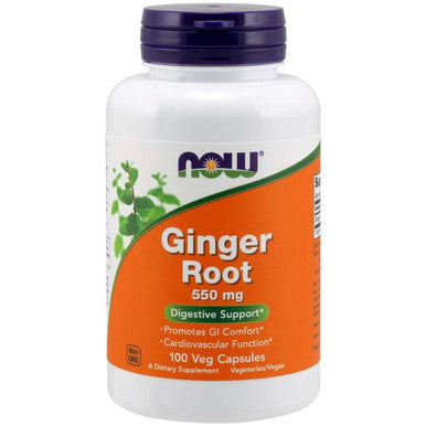 Now Foods Ginger Root 550mg 100vc