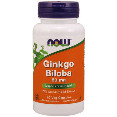 Now Foods Ginkgo Biloba 60mg 60vc