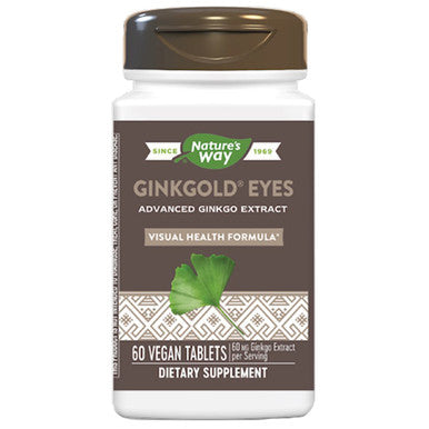 Natures Way Ginkgold Eyes 60 vegan tablets