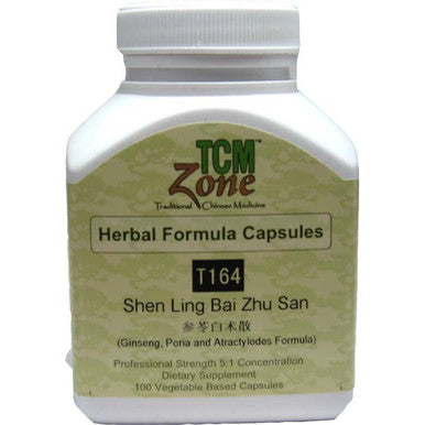 TCM Zone Shen Ling Bai Zhu San T164C (Ginseng, Poria and Atractylodes Formula) 100c