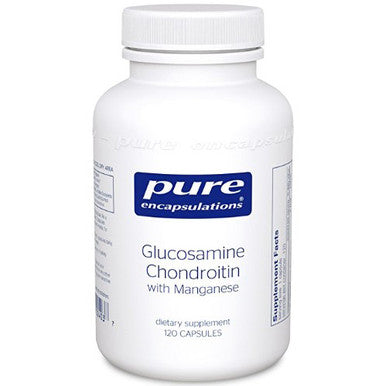 Pure Encapsulations Glucosamine Chondroitin with Manganese 120c