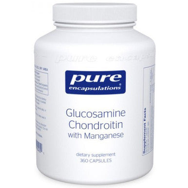 Pure Encapsulations Glucosamine Chondroitin with Manganese 360c