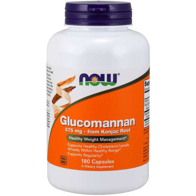 Now Foods Glucomannan 575mg 180c