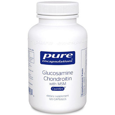 Pure Encapsulations Glucosamine Chondroitin with MSM 120c