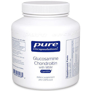 Pure Encapsulations Glucosamine Chondroitin with MSM 240c