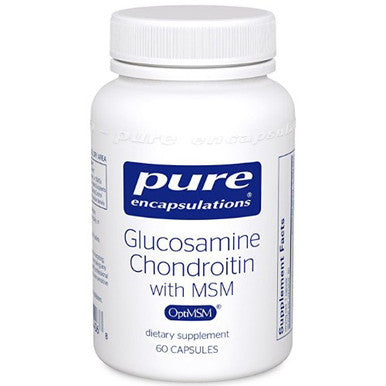 Pure Encapsulations Glucosamine Chondroitin with MSM 60c