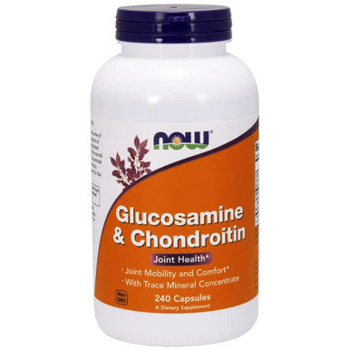 Now Foods Glucosamine & Chondroitin with Trace Minerals 240c