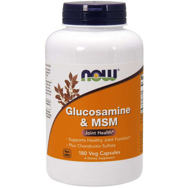 Now Foods Glucosamine & MSM 180vc