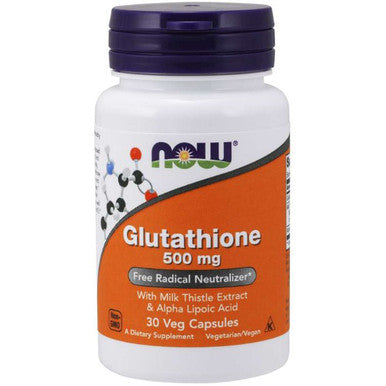 Now Foods Glutathione 500mg 30vc