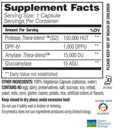 EnzyMedica GlutenEase Extra Strength 60c
