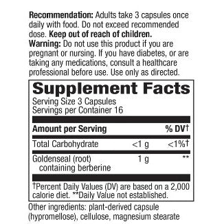 Natures Way Goldenseal Root 570mg 50vc