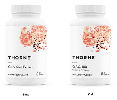 Thorne Grape Seed Extract (Formerly O.P.C.-100) 60c