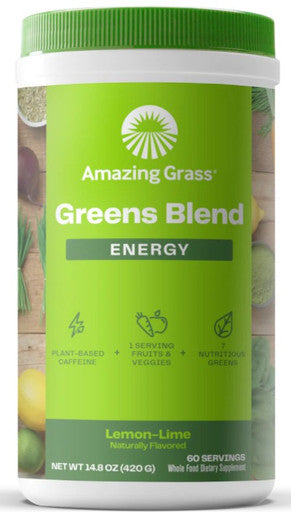 Amazing Grass Greens Blend Energy Lemon-Lime (14.8oz) 60 servings