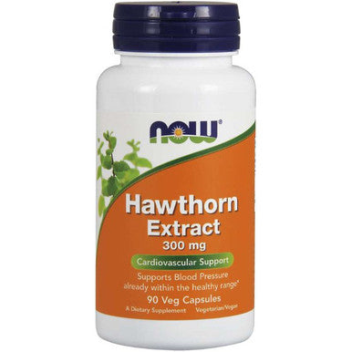 Now Foods Hawthorn Extract 300mg 90vc