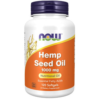 Now Foods Hemp Seed Oil 1000mg 120sg