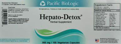 Pacific Biologic Hepato-Detox 100vc