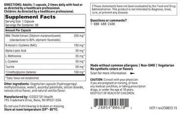 SFI Health Hepatothera 60c