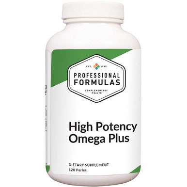 Professional Formulas High Potency Omega Plus 120 perles